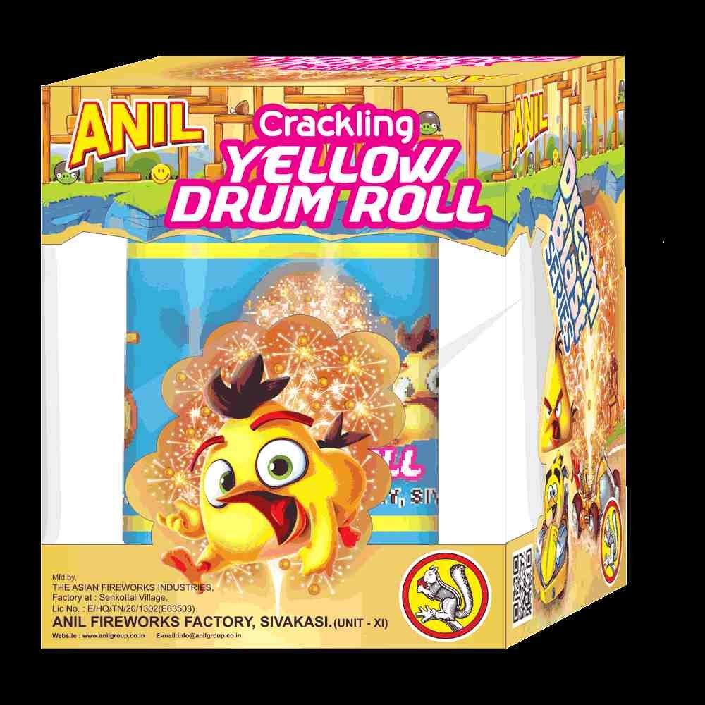 YELLOW DRUM ROLL